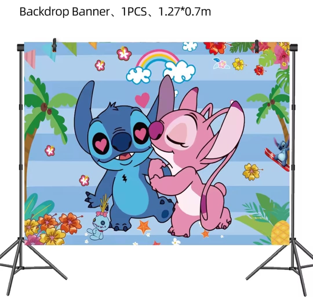 Stitch banner party